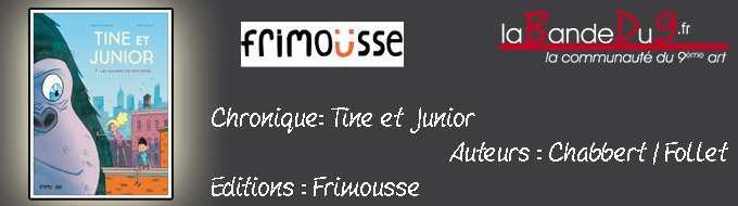 Tine et Junior: les vacances de King Kong
