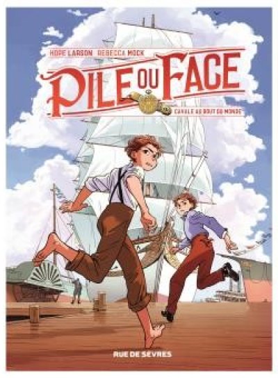 Couverture de Pile ou face : Cavale au bout du monde (T1)