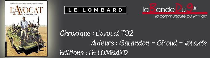 L’Avocat, Tome 2 : Nécessité fait loi.