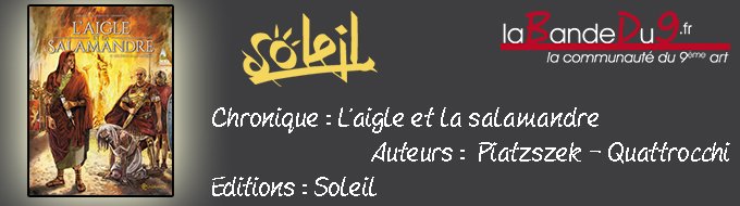 L'aigle et la salamandre Tome 2 Les deux salamandres