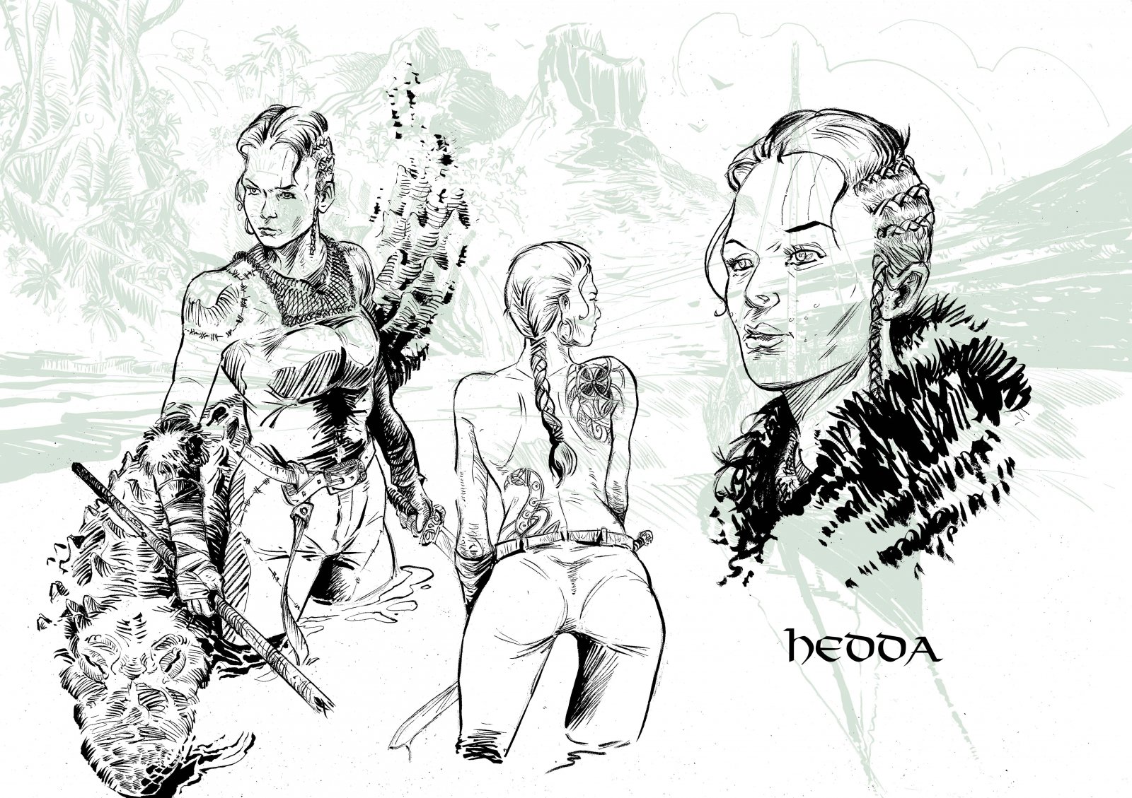 Personnages - 2 : Hedda