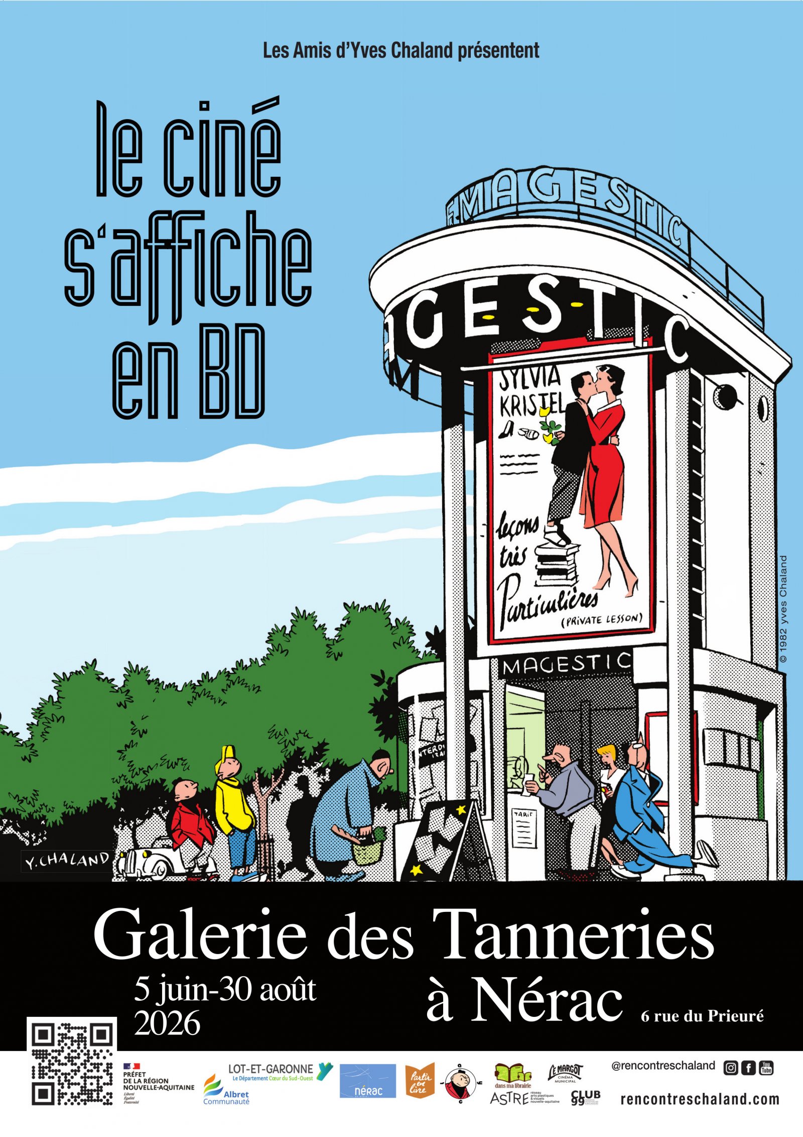Exposition le ciné s'affiche en BD