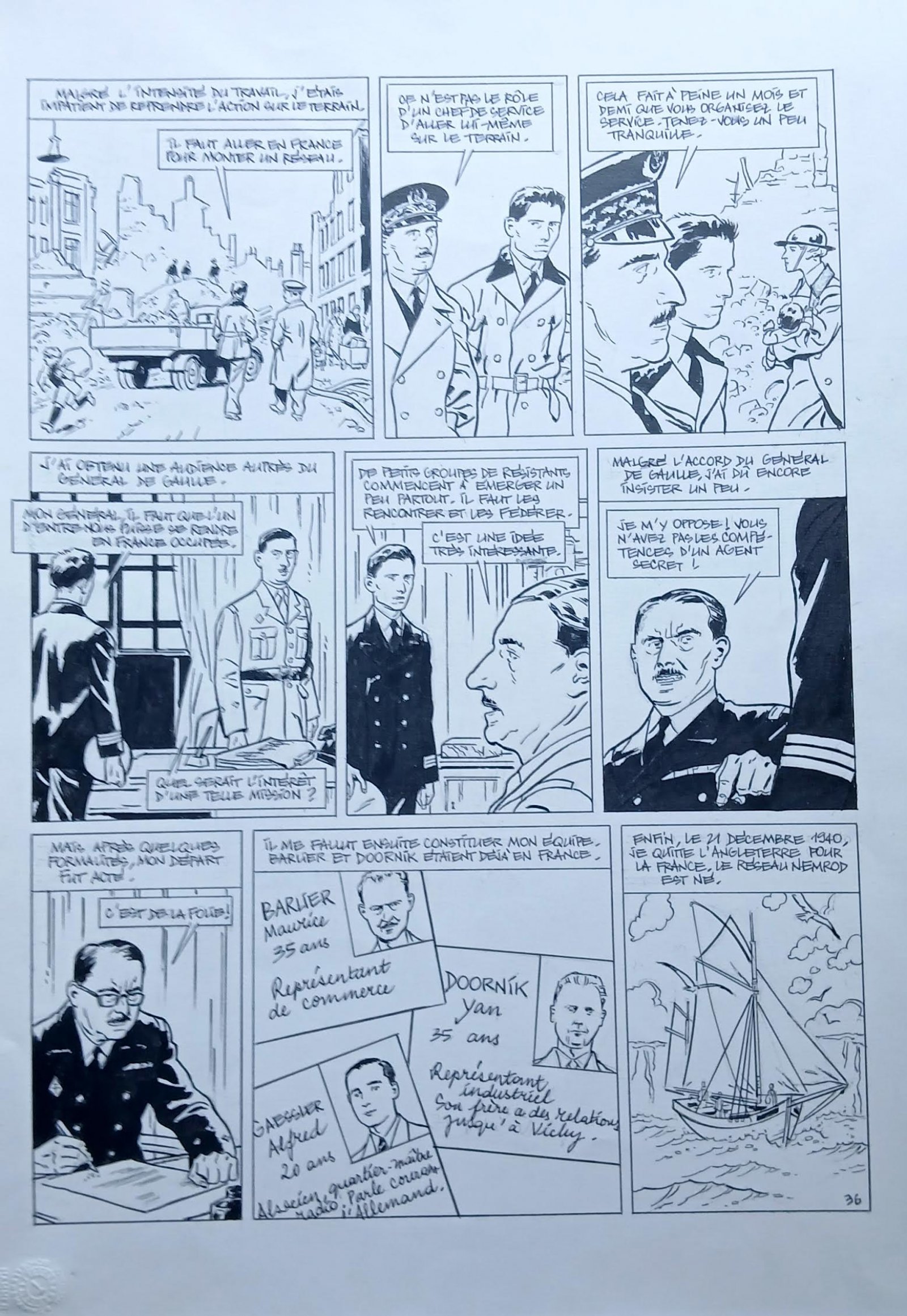 Londres 1940, D'Estienne d'Orves , Muselier , de Gaulle 