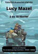 Affiche de l'évènement Expo BD - Lucy Mazel : Olive, retour sur Terre