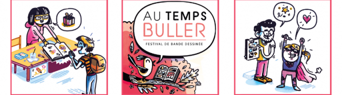 Bandeau de l'évènement Au Temps Buller - Festival BD au Colysée de Lambersart