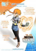 Affiche de l'évènement Expo Manga - Trickster : MechaXMendy