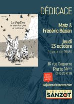 Affiche de l'évènement Dédicace Matz et Frédéric Bézian