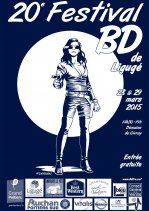 Affiche de l'évènement 20ème Festival BD de LIgugé