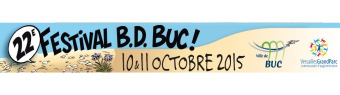 Bandeau de l'évènement 22ème Festival B.D. Buc 