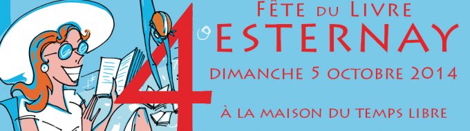 Bandeau de l'évènement 4° Fête du Livre Esternay