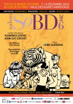 Affiche de l'évènement SoBD Le Salon de la Bande Dessinée au cœur de Paris