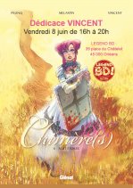 Affiche de l'évènement Vincent en dédicace vendredi 8 juin pour « Chimère(s) 1887 » tome 6  - Librairie Legend BD