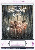 Affiche de l'évènement Exposition Midnight Tales - Editions Ankama