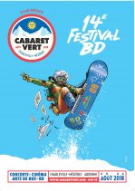 Affiche de l'évènement 14éme Festival BD Cabaret Vert