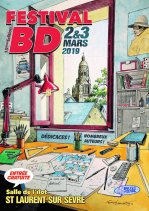 Affiche de l'évènement Festival BD 2019 Bulles de Sèvre