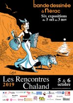 Affiche de l'évènement Les Rencontres Chaland 2019-BD à Nérac(47600)