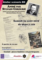 Affiche de l'évènement Atelier Sylvain Cordurié