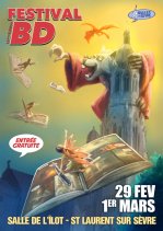 Affiche de l'évènement Festival BD 2020 Bulles de Sèvre
