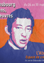 Affiche de l'évènement Exposition Gainsbourg, 30 ans, 30 œuvres