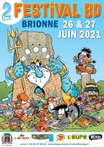 Affiche de l'évènement 2ème Festival BD de Brionne