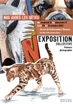 Affiche de l'évènement Exposition « Nos amies les bêtes » à Rennes