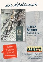 Affiche de l'évènement Dédicace de Franck Bonnet 
