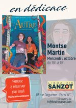 Affiche de l'évènement Dédicace Montse Martin