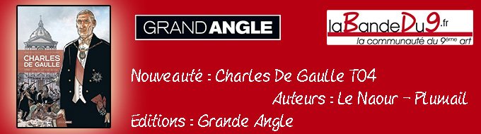 Bandeau de la nouveauté Charles de Gaulle tome 4