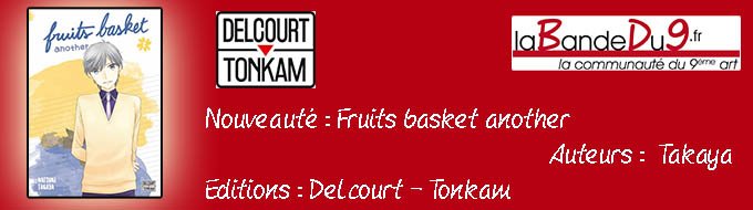 Bandeau de la nouveauté Fruits basket - another tome 2
