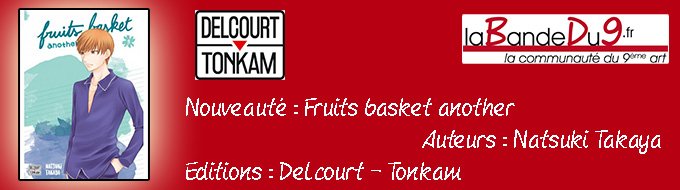 Bandeau de l'nouveaute Fruits basket - another tome 3