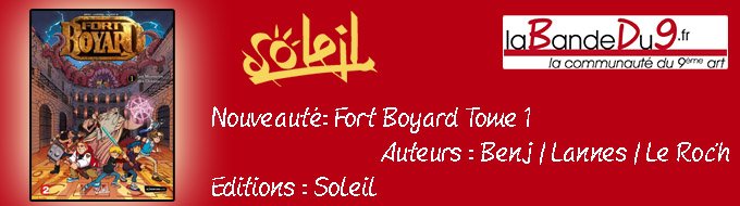 Bandeau de l'nouveaute FORT BOYARD TOME 1 - LES MONSTRES DES OCÉANS