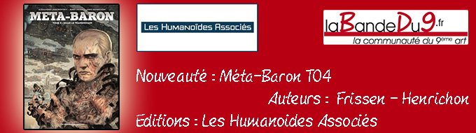 Bandeau de l'article Méta-Baron tome 4 - Simak le transhumain