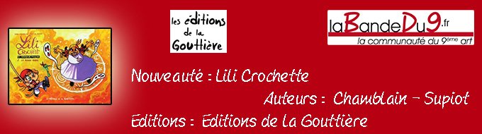 Bandeau de la nouveauté Lili Crochette et Monsieur Mouche tome 2