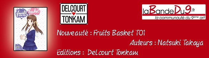 Bandeau de l'nouveaute Fruits basket - perfect tome 1